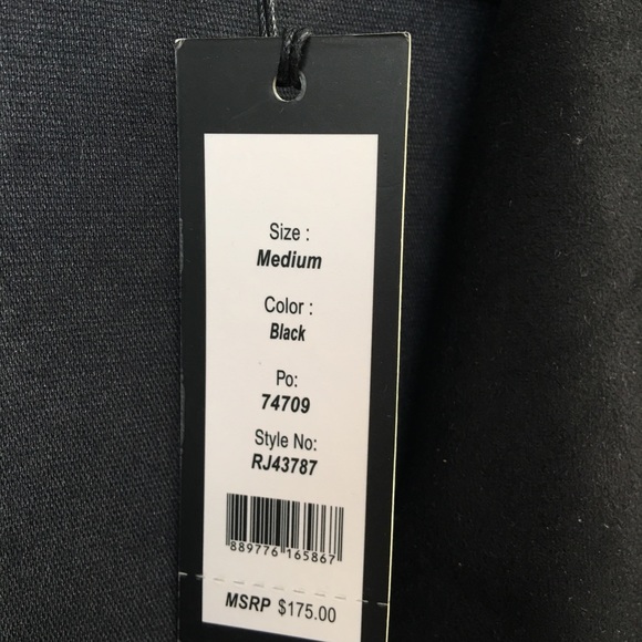 SOLD Trendy Short Moto Bike Jacket - Picture 5 of 7